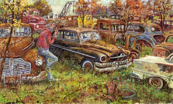 Backseat Memories by Lowell Davis